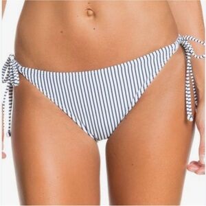 Roxy Bikini Blue Stripe Bottoms XL